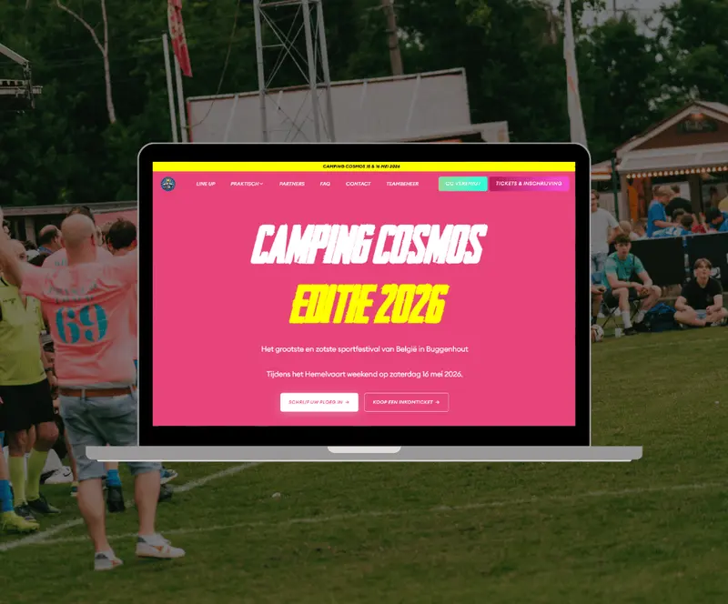 Realtime dashboard monitoring event bezoekers en consumpties
